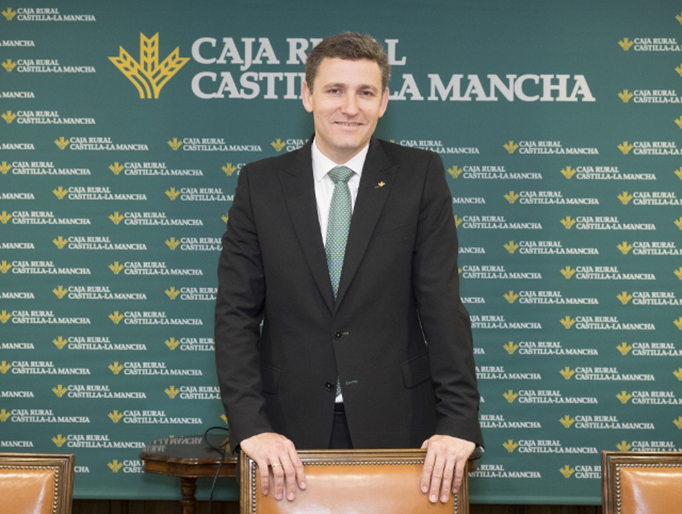 El director general de Caja Rural CLM, Víctor Manuel Martín