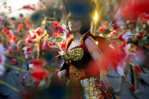 Participantes en el desfile de Carnaval de Toledo