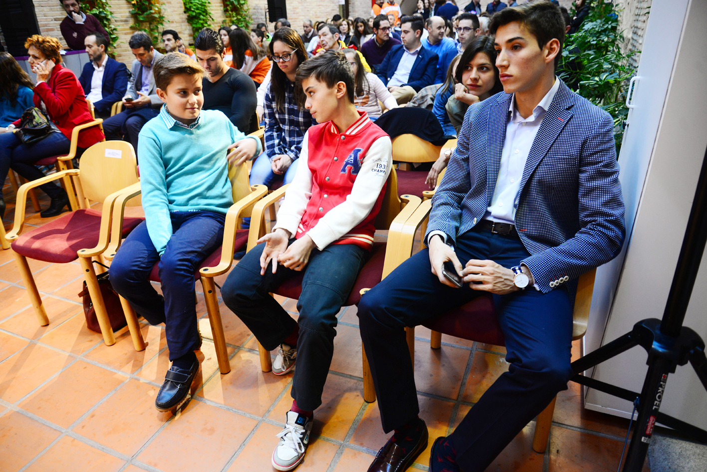 Entrega de premios deportivos en el ayuntamiento de Toledo.