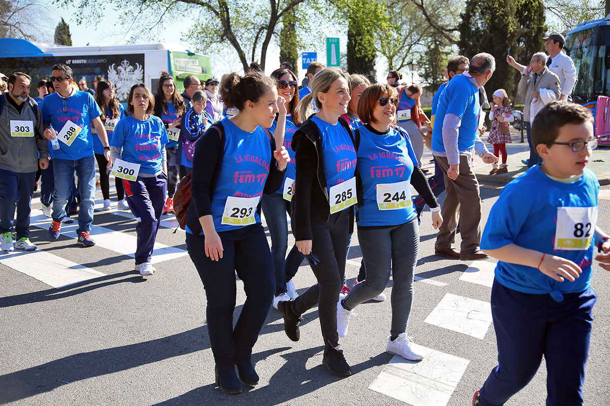 Milagros Tolón ha asistido a la IV Carrera Solidaria "Mujeres y hombres por la igualdad"