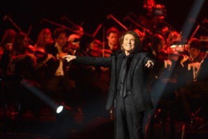 Raphael en concierto.