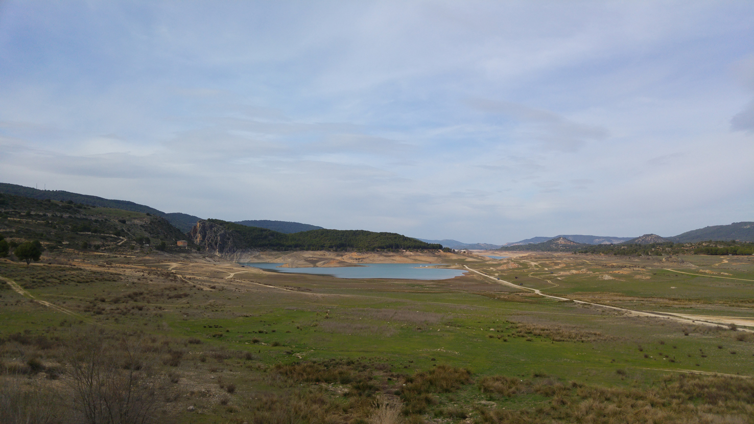 El embalse de Entrepeñas desde Sacedón (Guadalajara) Entrepeñas y Buendía