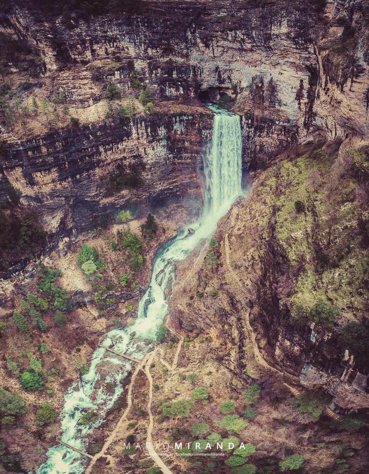 Los chorros del río Mundo en Riopar (Albacete