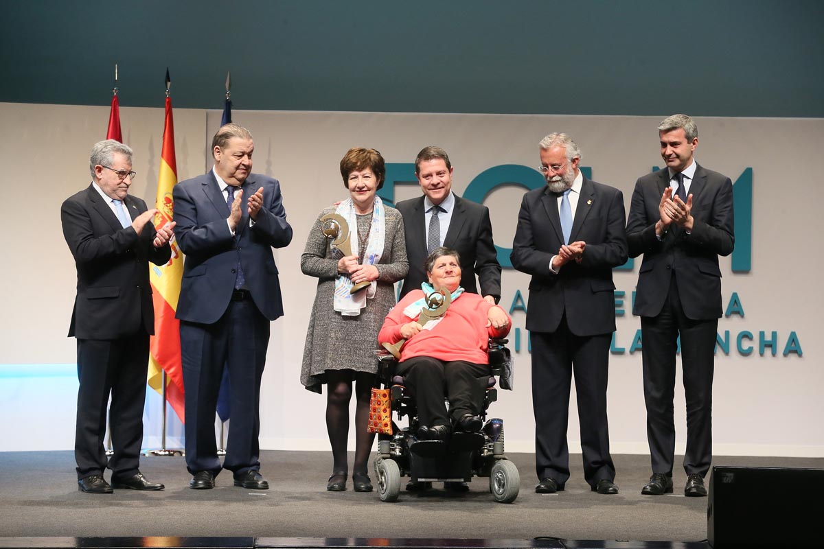 Entrega de premios en el Día de la Enseñanza.