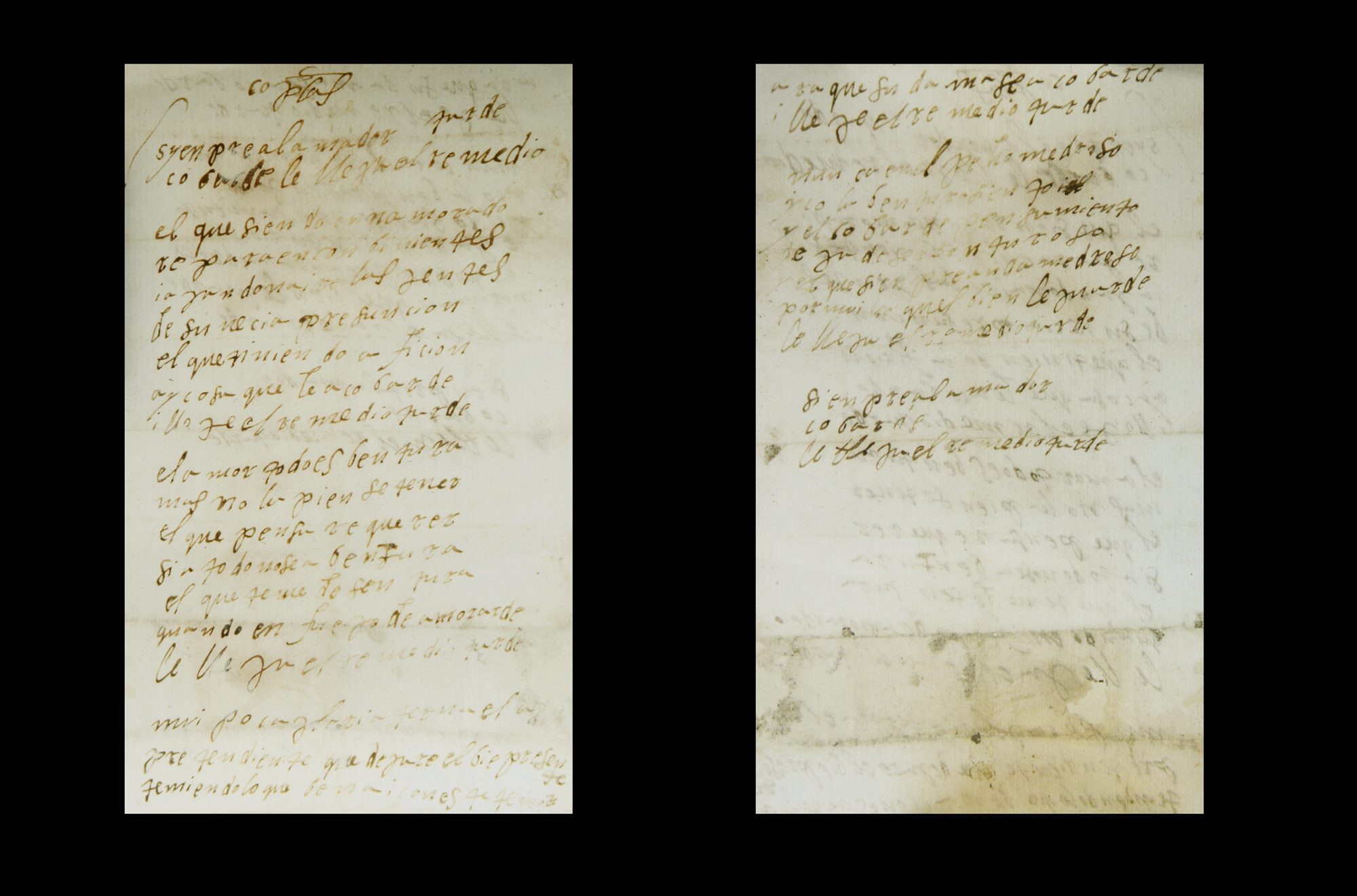 Documentos manuscritos del convento Santa Clara.
