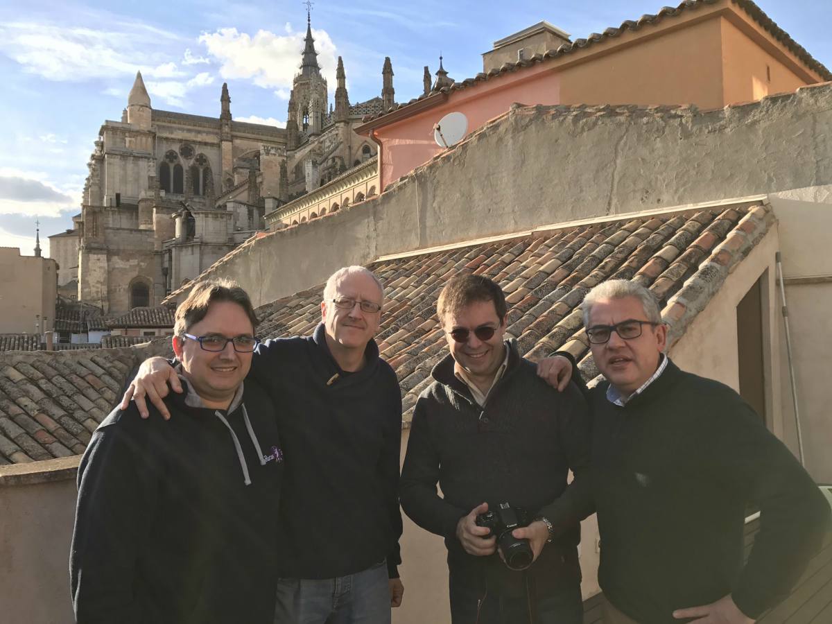 Javier Sierra en Toledo.