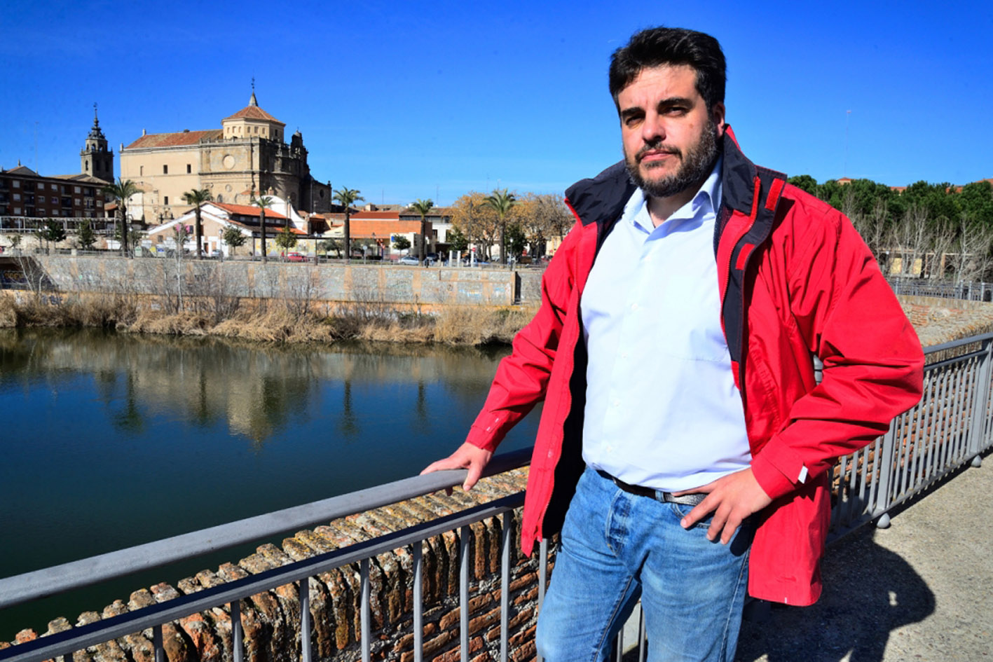 Miguel Ángel Sánchez, presidente de la Plataforma en Defensa de los Ríos Tajo y Alberche.