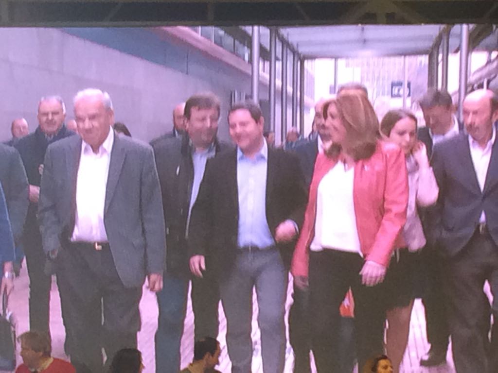 Page y Susana Díaz.