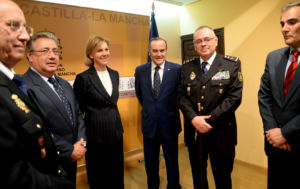 Acto de toma de posesión de Antolín Diego como nuevo jefe de Policía