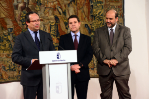 Juan Alfonso Ruiz Molina, Page y Martínez Guijarro.