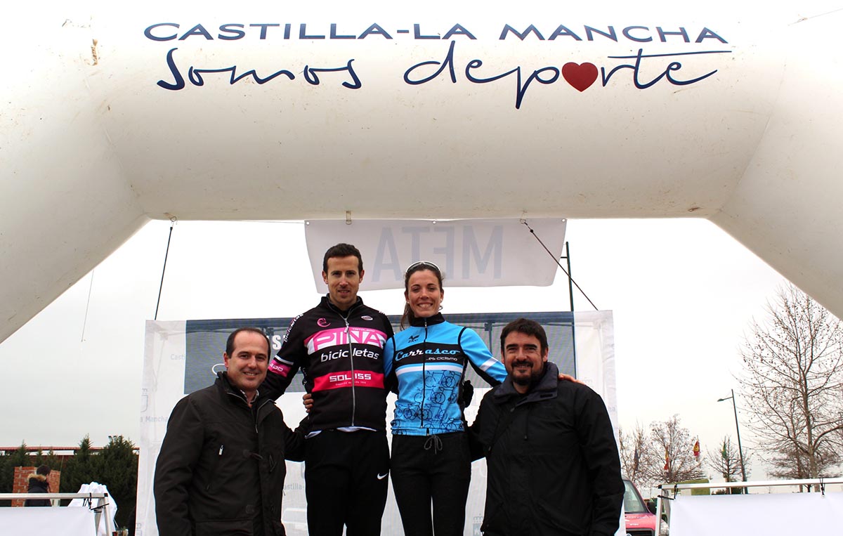 Julio del Val y María Varó ganaron el Duatlón de Marchamalo