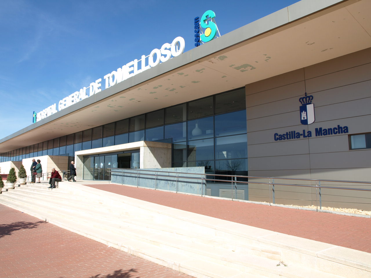 Fachada del Hospital General de Tomelloso