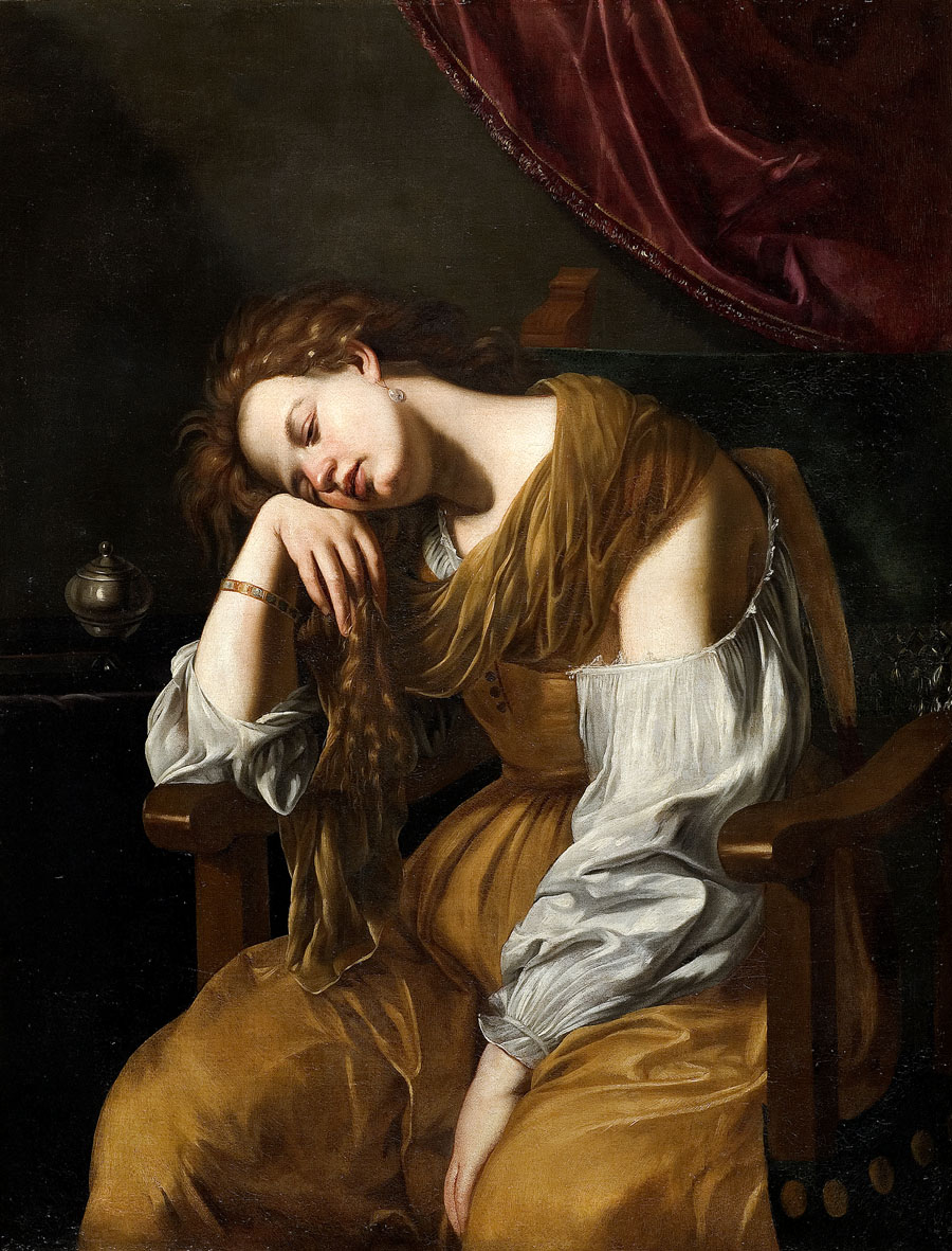 María Magdalena de Artemisia Gentileschi
