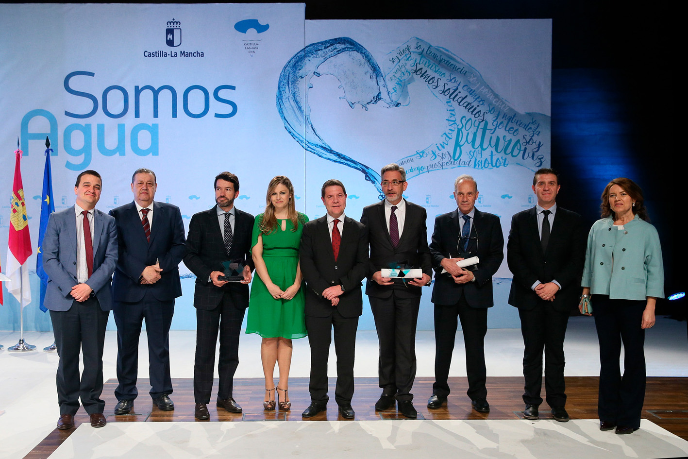 Page, durante el Día Mundial del Agua celebrado en Albacete