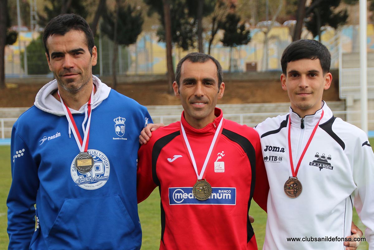 Pedro Vega es el campeón regional de 10.000 metros