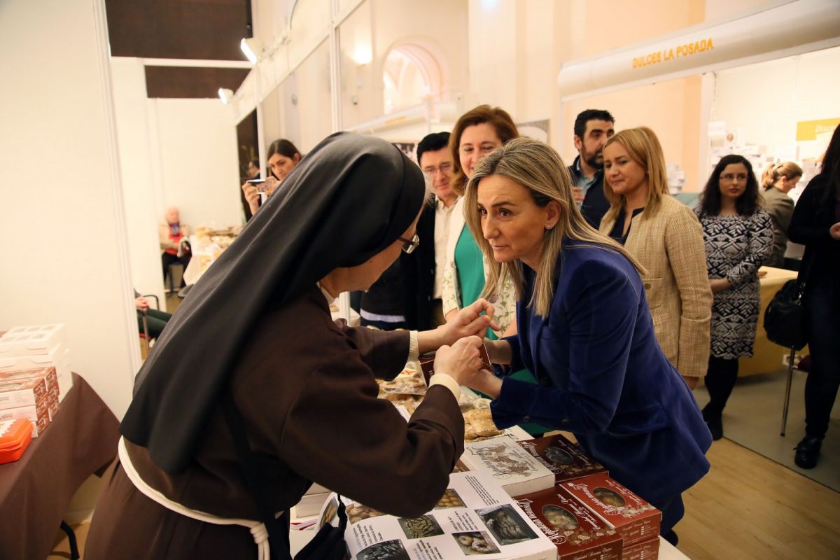 Milagros Tolón, en la II Feria del Dulce y la Cuaresma