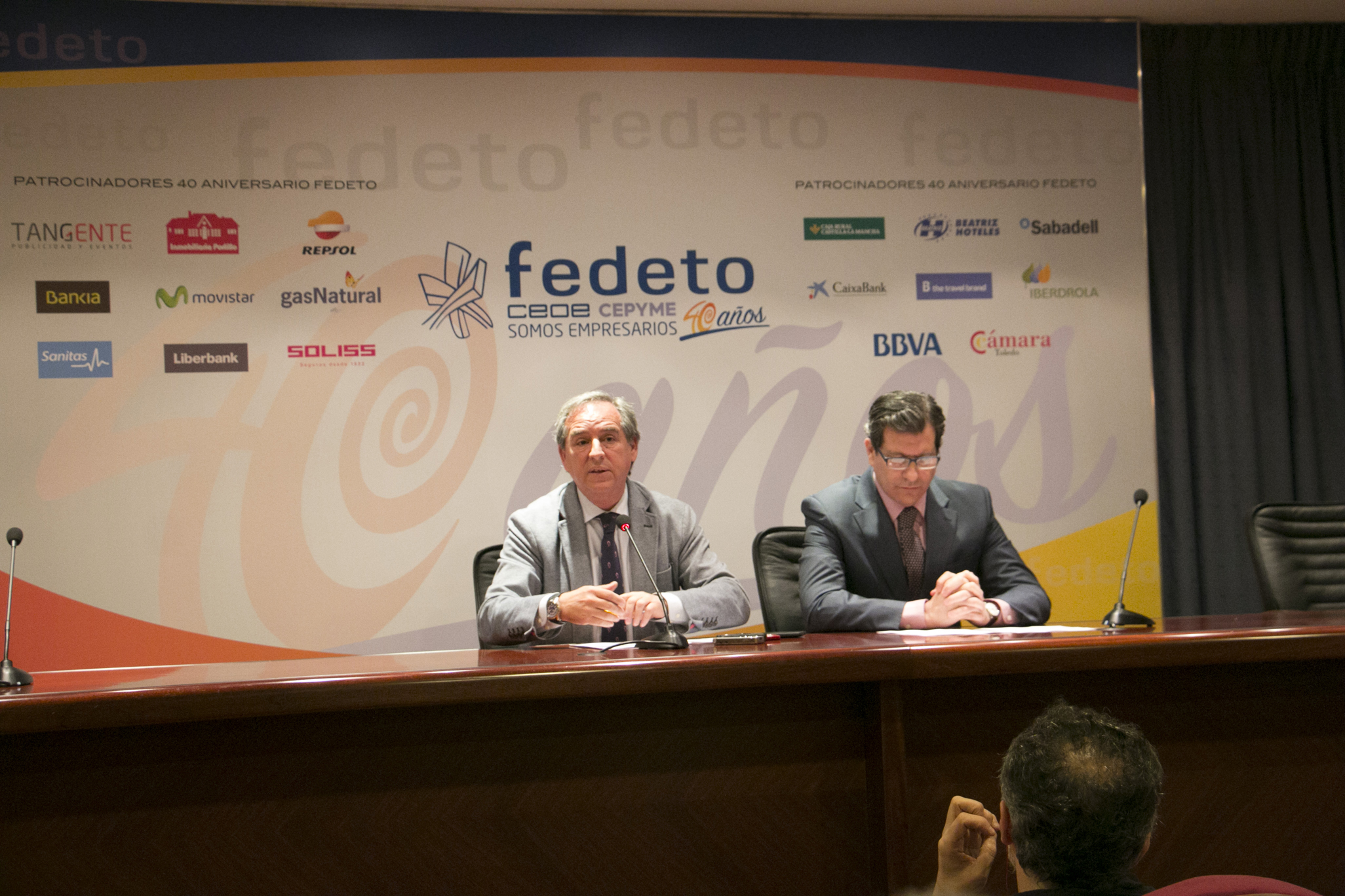 Presentación de los actos del 40 aniversario de Fedeto