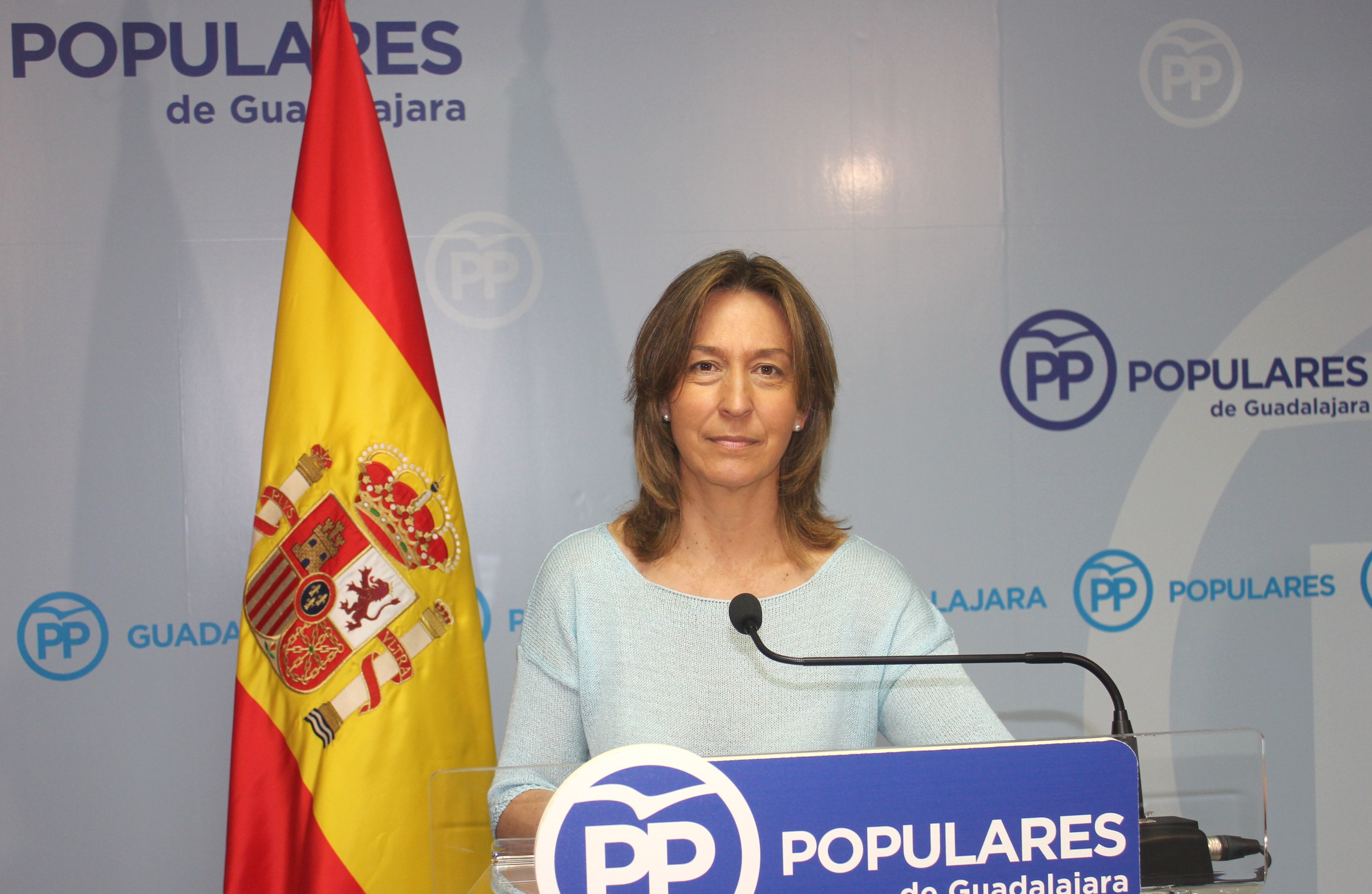 Ana Guarinos, presidenta del Grupo Parlamentario del PP en las Cortes de CLM