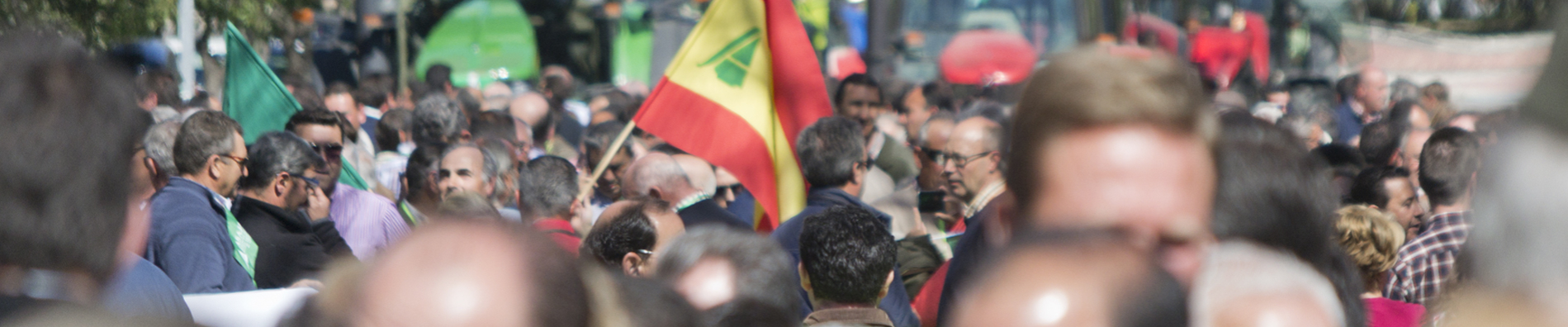 Manifestación de Asaja en Toledo con tractores incluidos