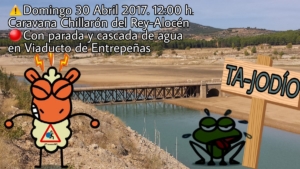 Marcha contra los trasvases. Municipios ribereños