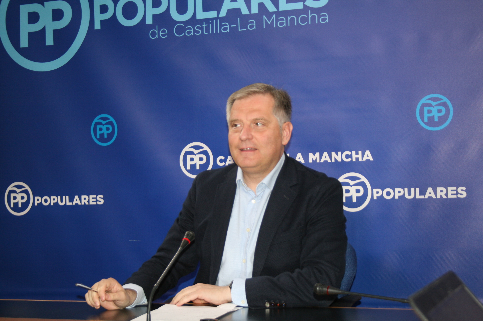 El portavoz del PP en las Cortes de CLM, Francisco Cañizares