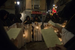 Procesión del Cristo Redentor en Toledo.