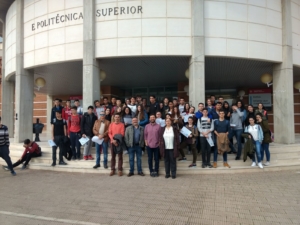 El martes alumnos de ESO y Bachiller en la Escuela de Ingeniería Informática de Albacete.
