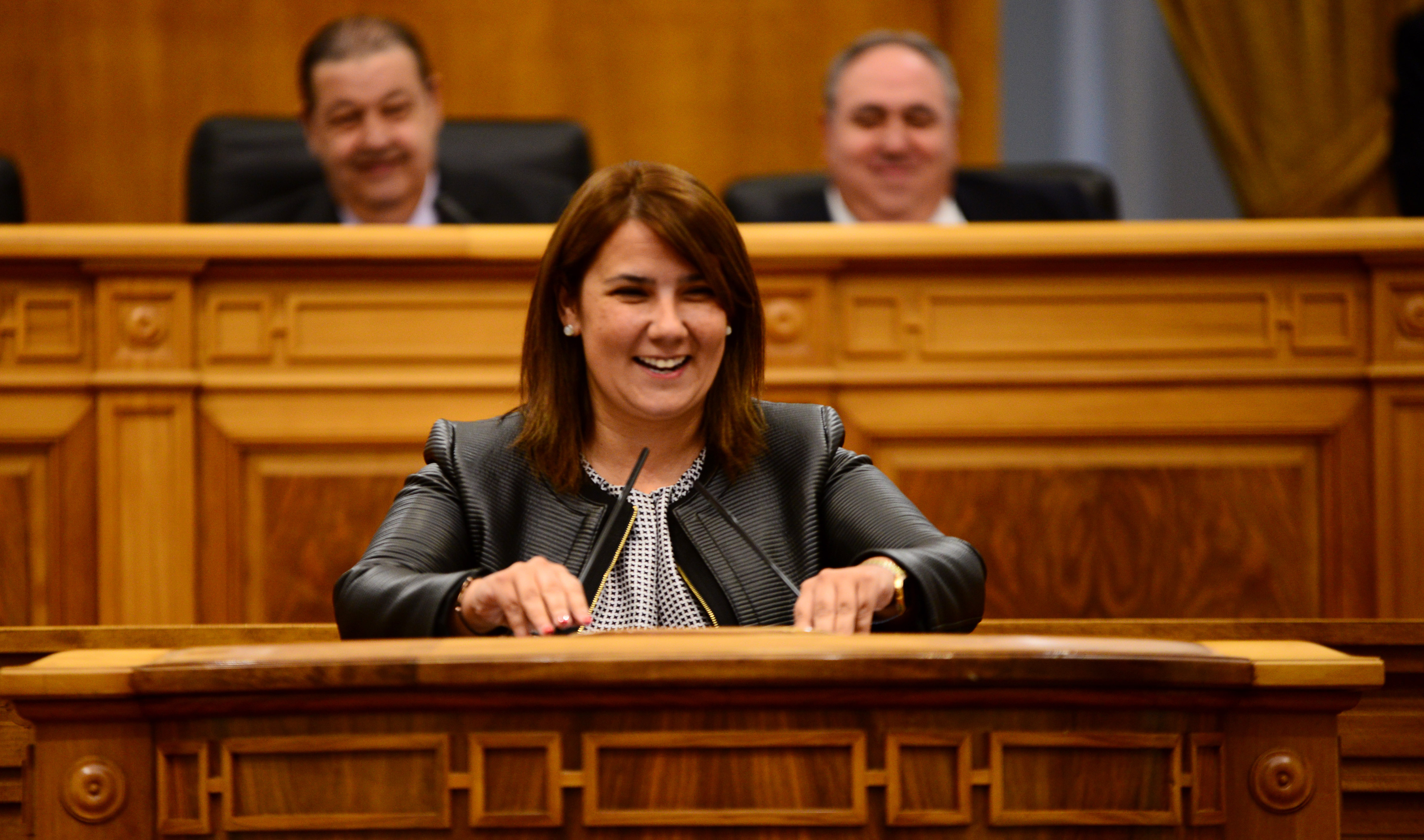 Tita García, consejera de Fomento de Castilla-La Mancha.