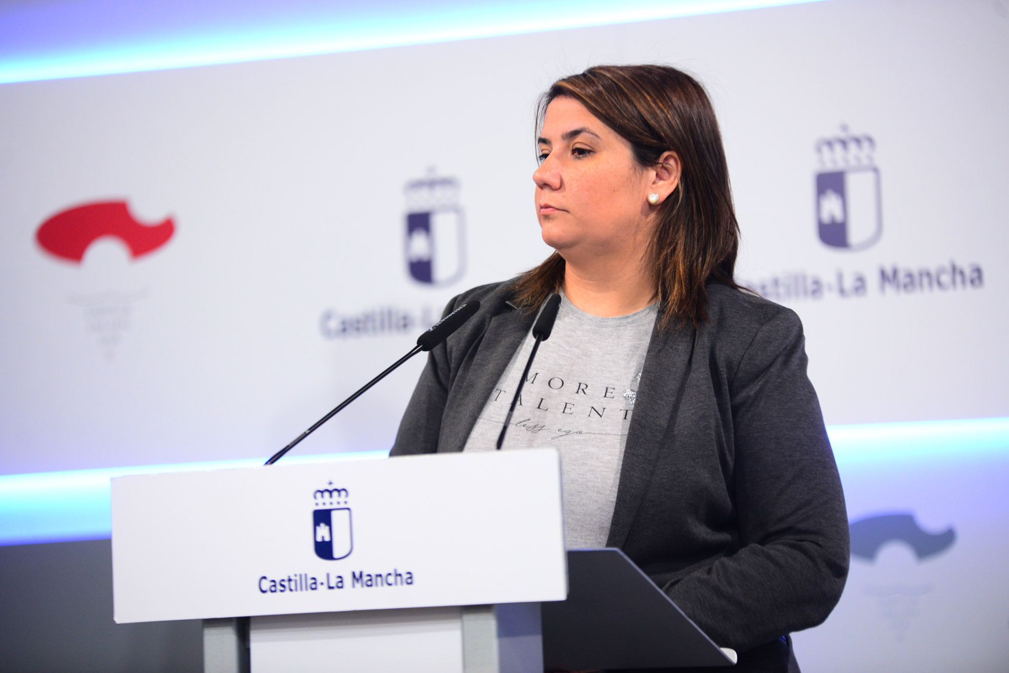 Tita García, consejera de Fomento de Castilla-La Mancha.