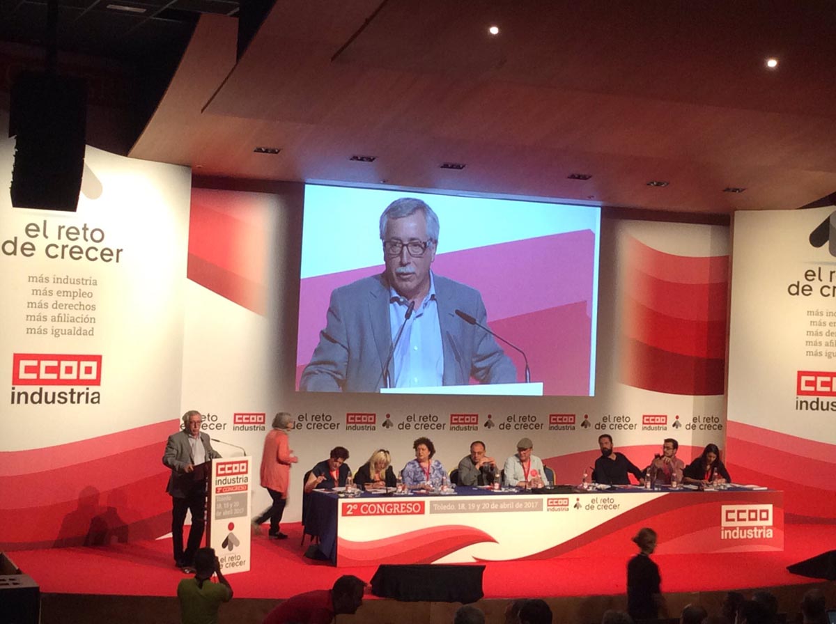 El secretario general de CCOO, Ignacio Fernández Toxo.