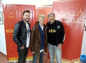 Actores del espectáculo teatral "La vendimia".