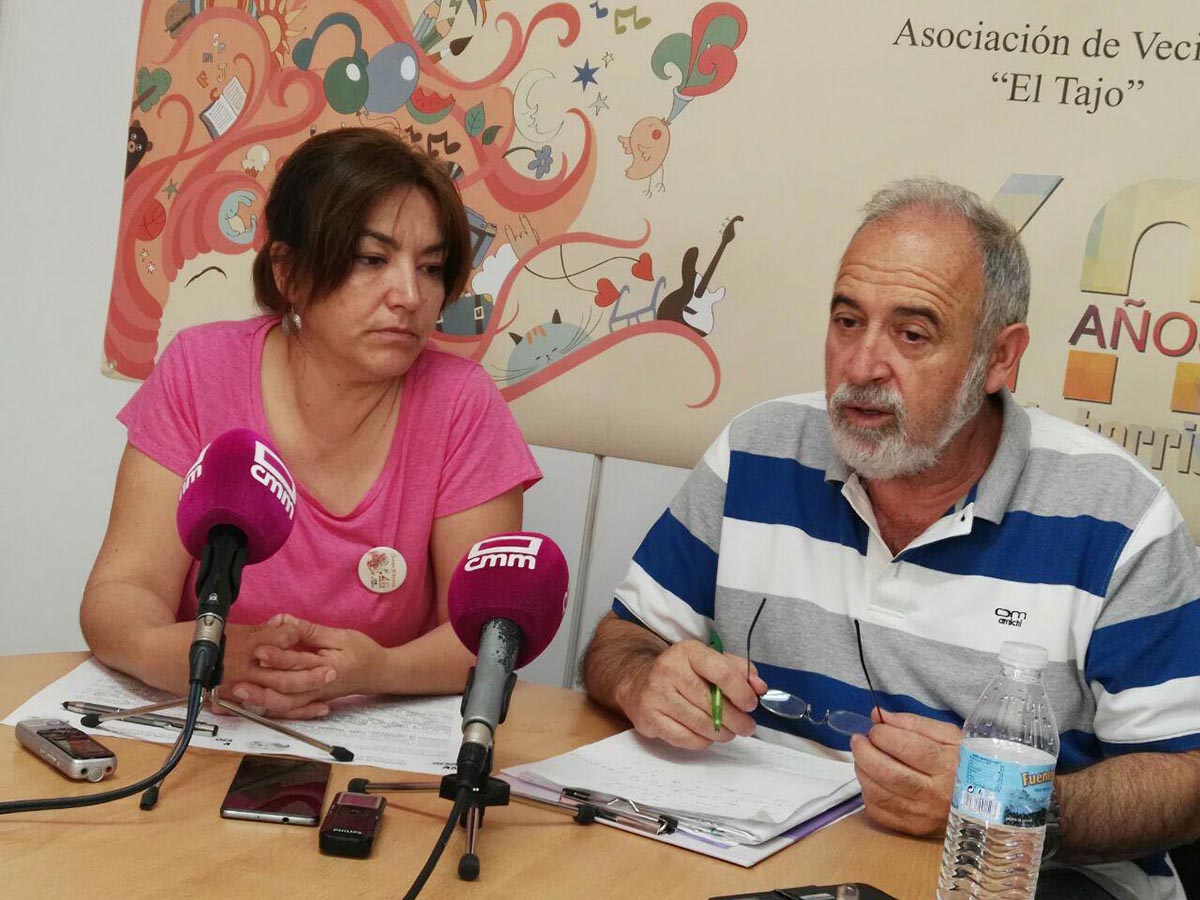 La asociación de vecinos El Tajo pide una solución ya para el amianto