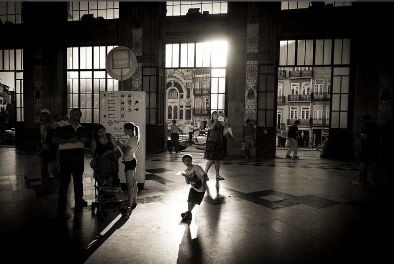 Fotografía ganadora del concurso "Caminos de hierro".