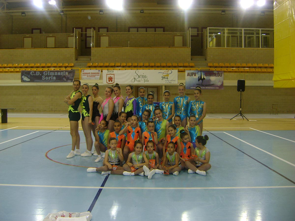 El Club Deportivo Vertical Split, cinco medallas en un control nacional de gimnasia