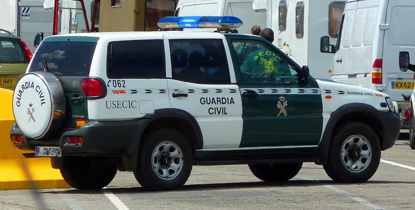 La Guardia Civil detuvo a un individuo sobre un tejado en Manzanares