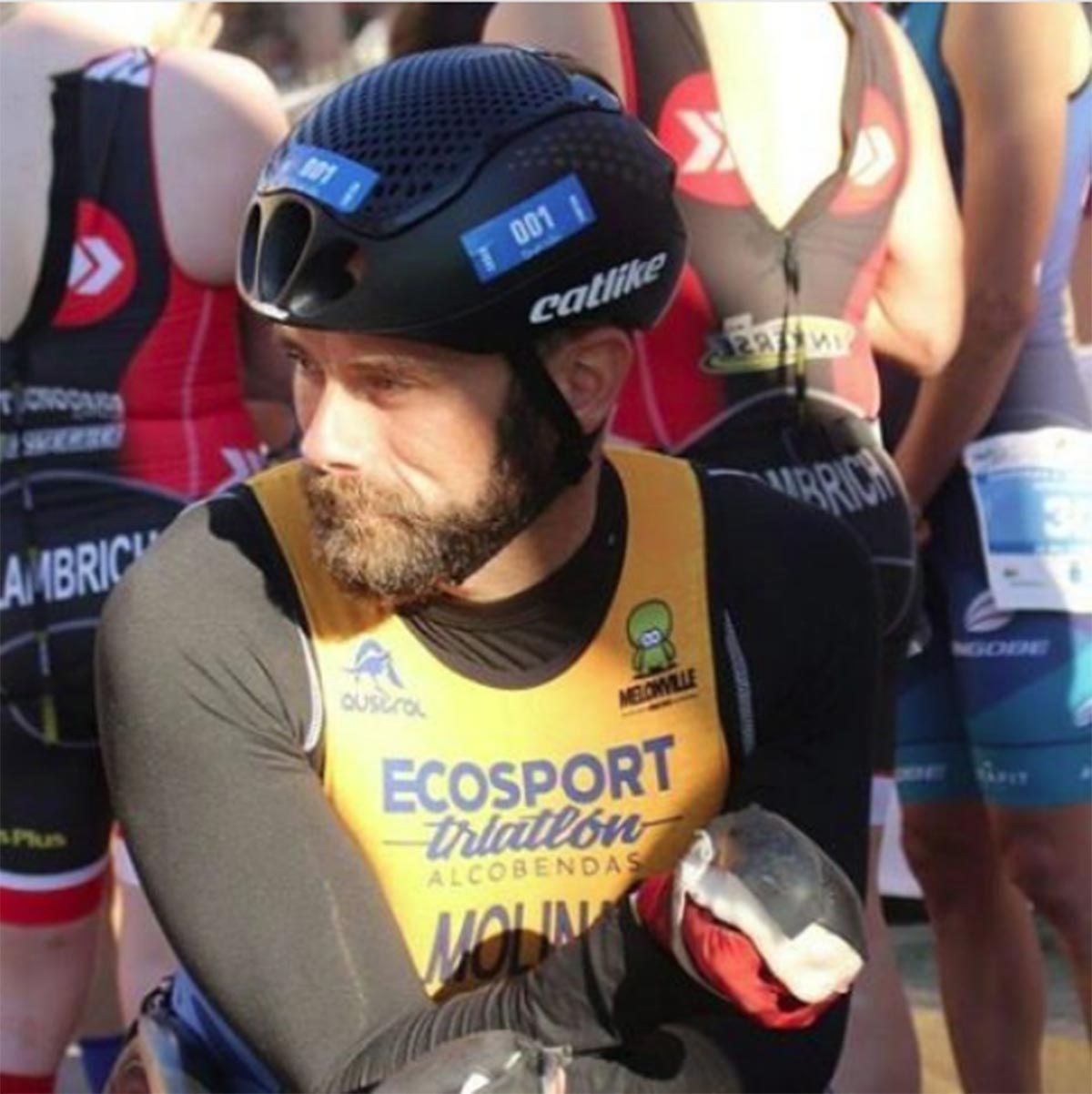 El handbiker Gustavo Molina irá a por el Europeo tras ser subcampeón de España de duatlón en PT1