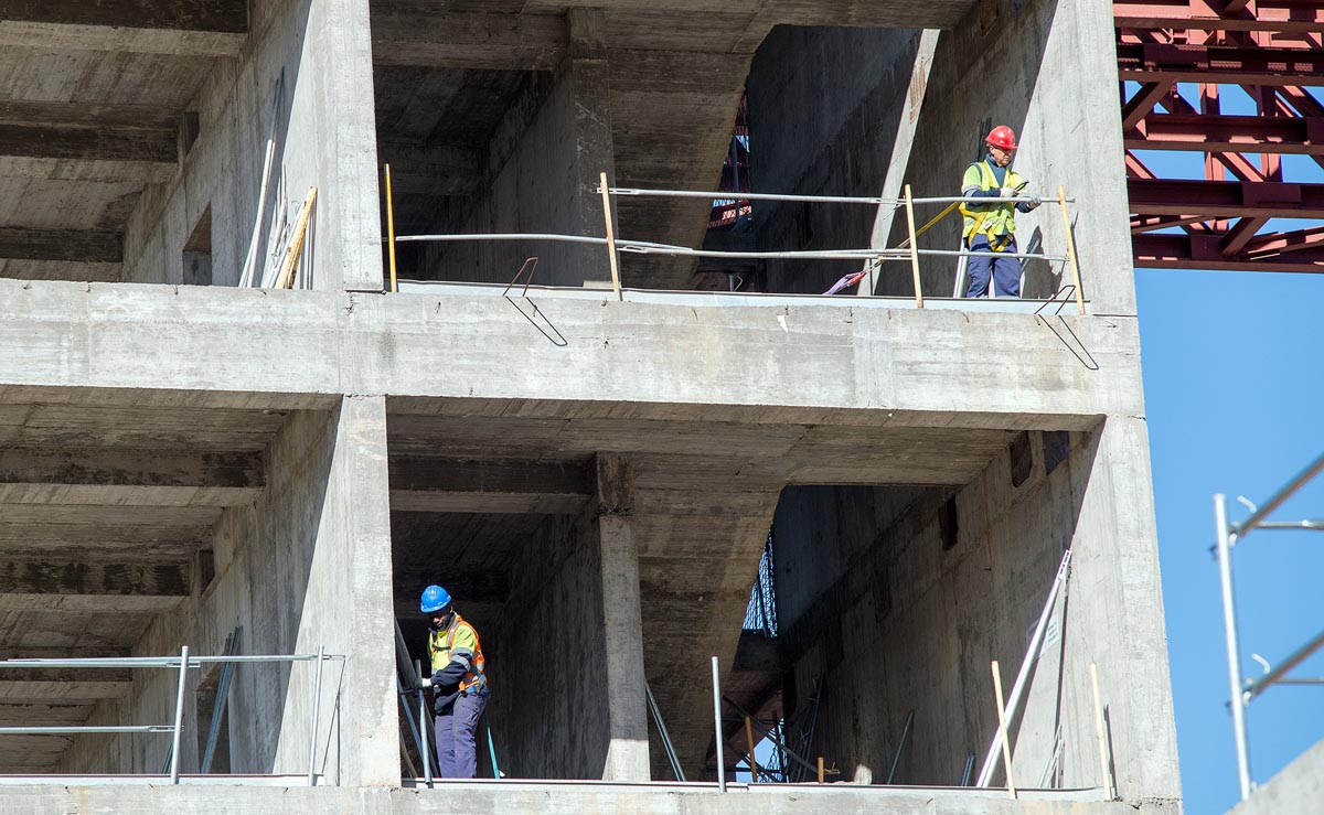 Reinicio de las obras del Hospital de Toledo.