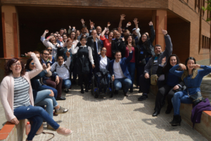 Jornada en la lanzadera de empleo de Tarancón, con la presencia de la consejera de Economía, Patricia Franca y la campeona paralímpica, Teresa Perales