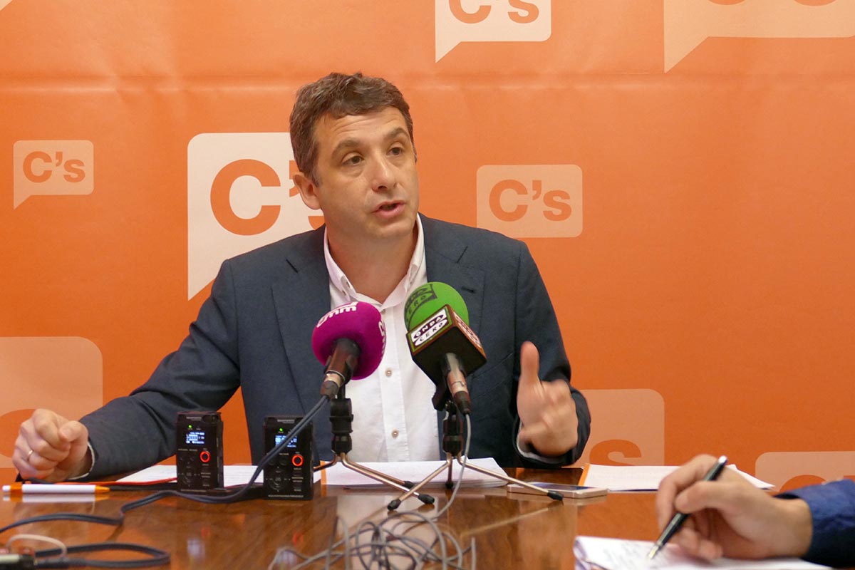 Esteban Paños, portavoz de Ciudadanos (foto de archivo)