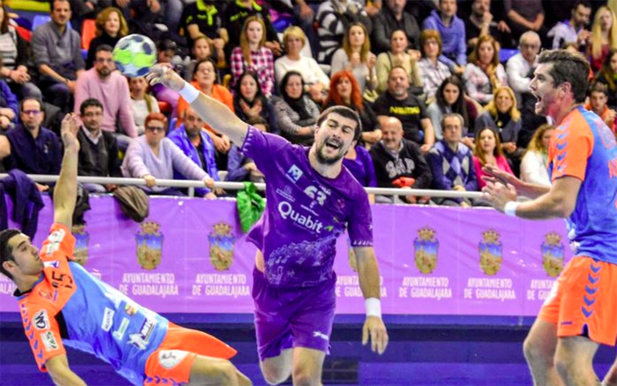 El Quabit ganó en la cancha del Bidasoa (foto de otro partido)