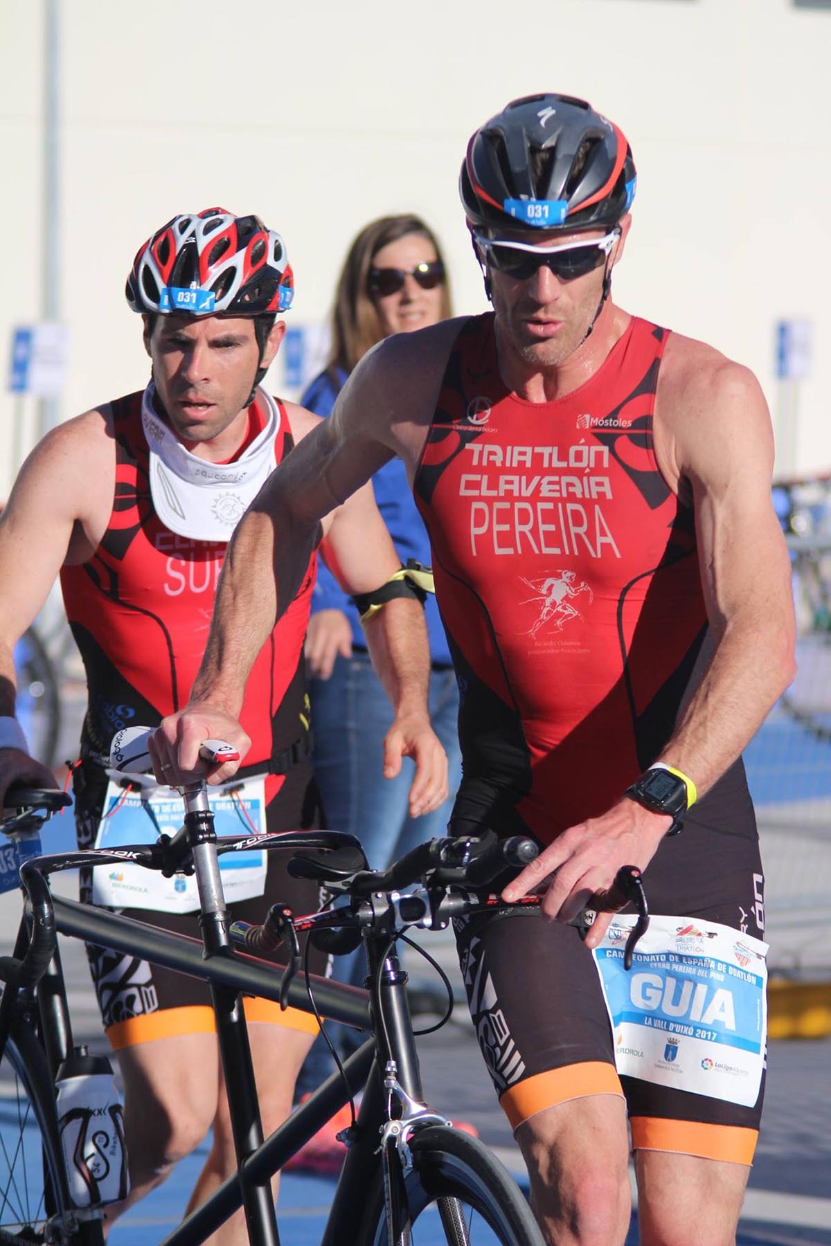 Roberto Suero, subcampeón de España de duatlón