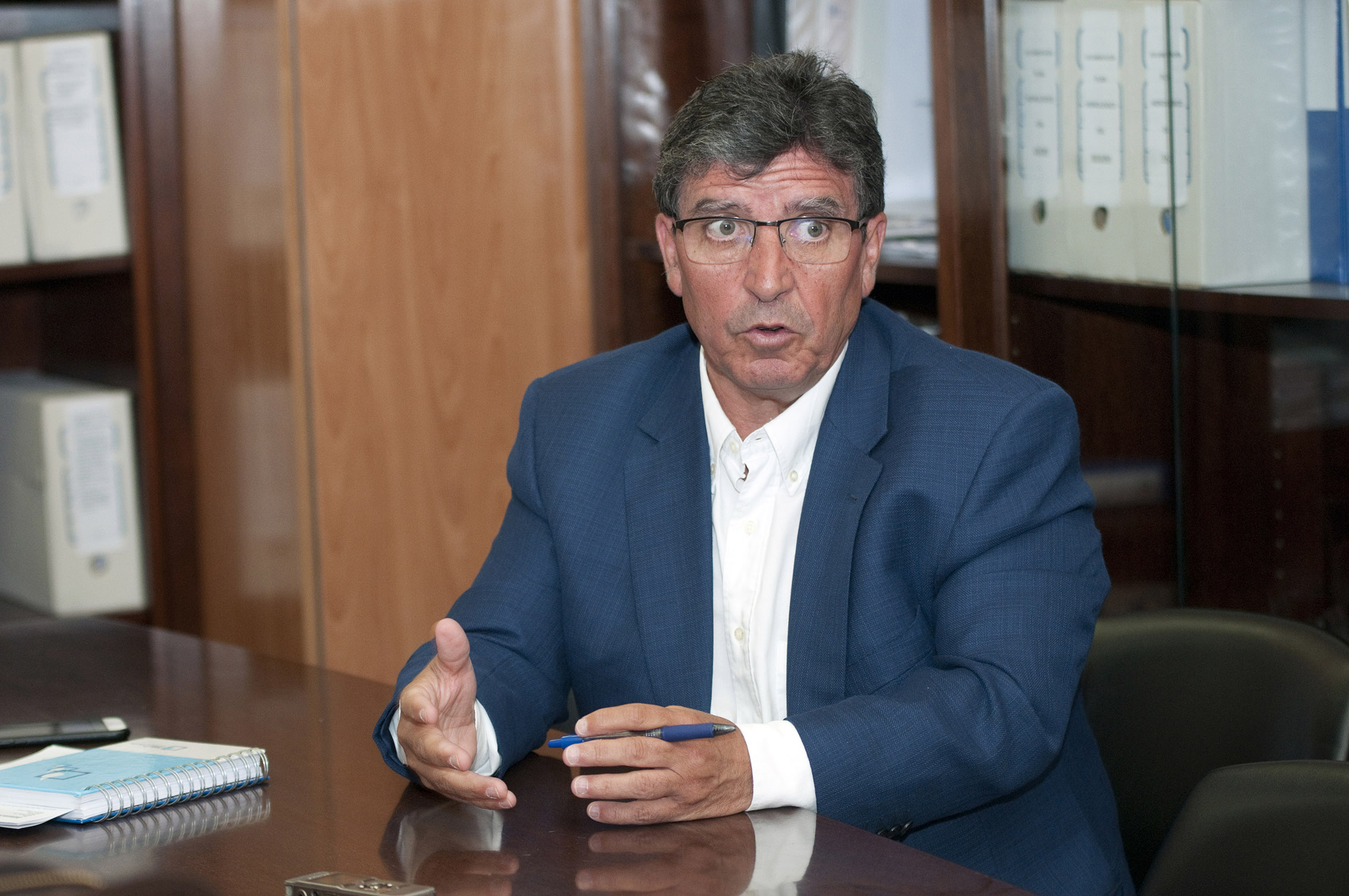 Antonio Luengo, director de la Agencia del Agua de Castilla-La Mancha. trasvase