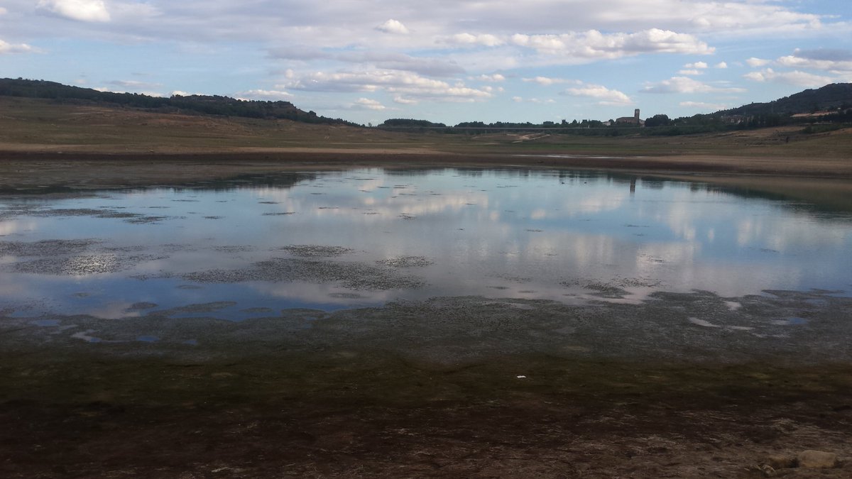 La "playa" de Sacedón en el embalse de Entrepeñas