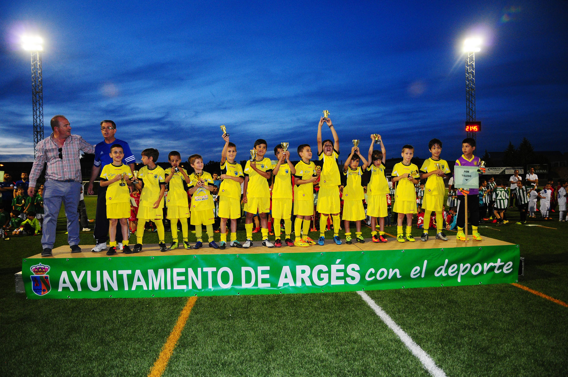 Argés acogió su anual campeonato de fútbol base
