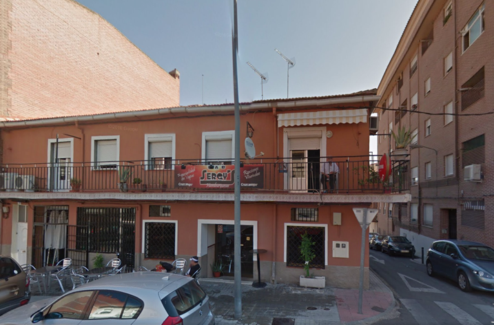 Imagen de la fachada del bar Sergy's en Santa Bárbara, Toledo