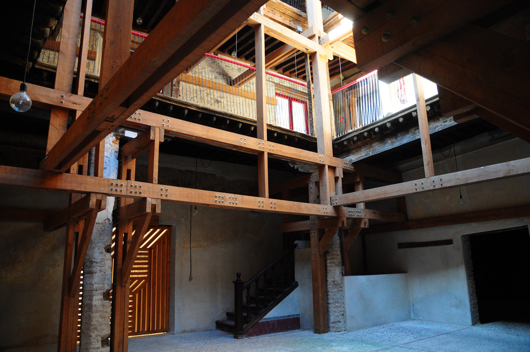 Casa patio de Toledo.