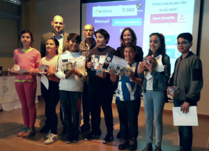 Profesores y escolares del CEIP "Pablo Iglesias" de Talavera, campeones y subcampeones en el concurso regional "Cervantes into English".