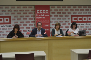 rueda de prensa se CC.OO.