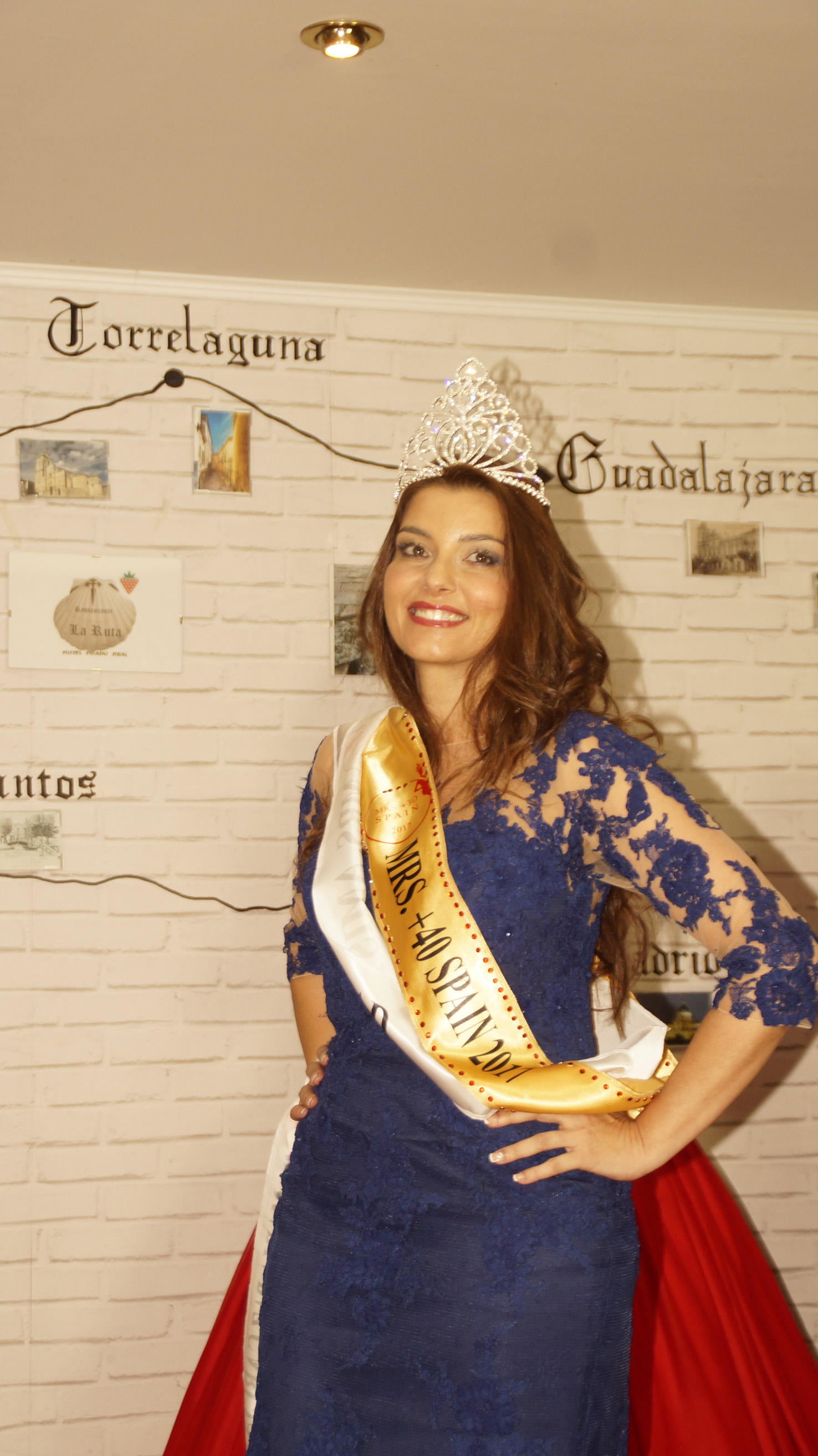 María Paz García. Miss +40 Spain