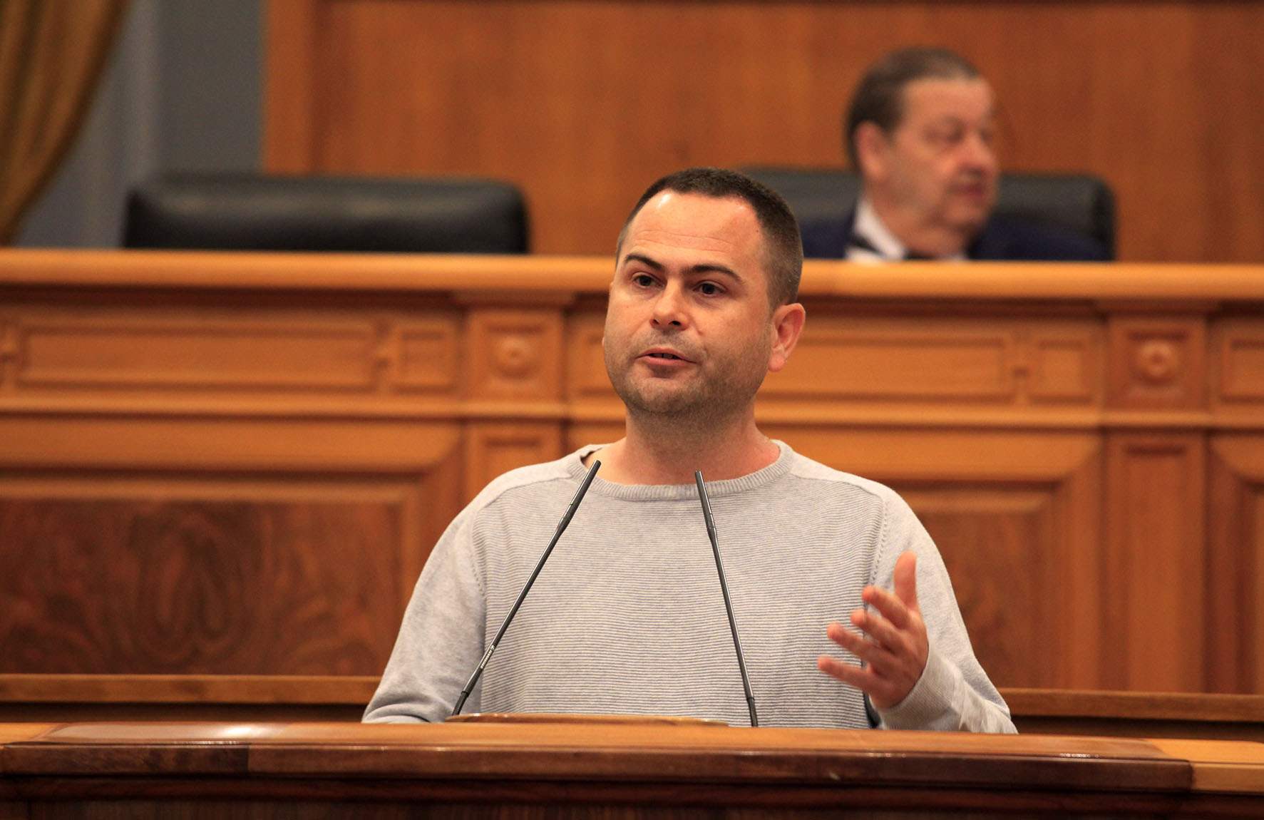 David Llorente, diputado de Podemos en las Cortes de CLM.